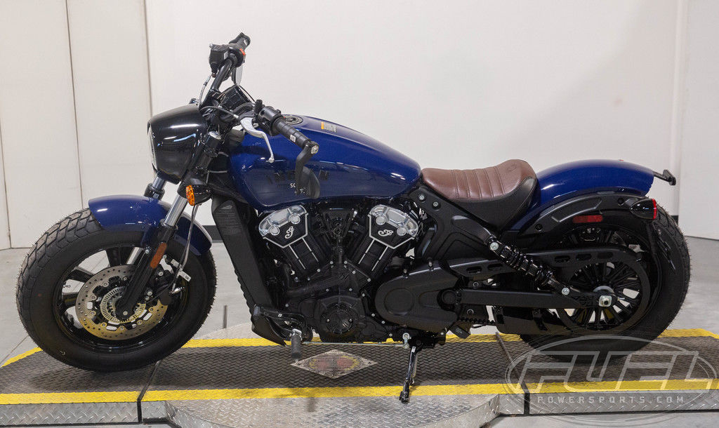 2024 Scout Bobber ABS Springfield Blue Metall  M6425 - Click for larger photo
