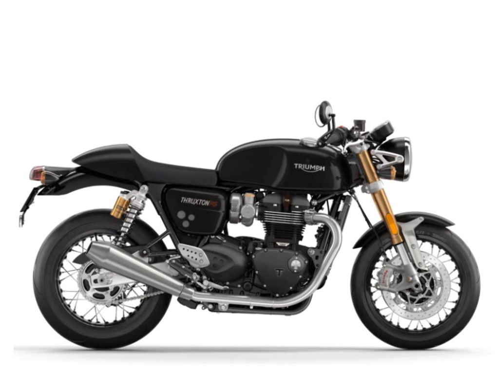 2024 Thruxton RS Jet Black / Silver Ice  PT591 - Click for larger photo