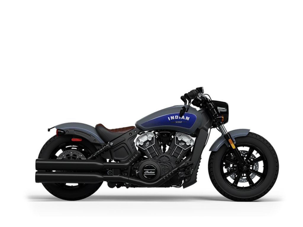 2024 Scout Bobber ABS Icon Stealth Gray Azure  199606 - Click for larger photo