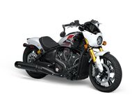 Indian 101 Scout Ghost White Metallic with Grap 2025 5866843372
