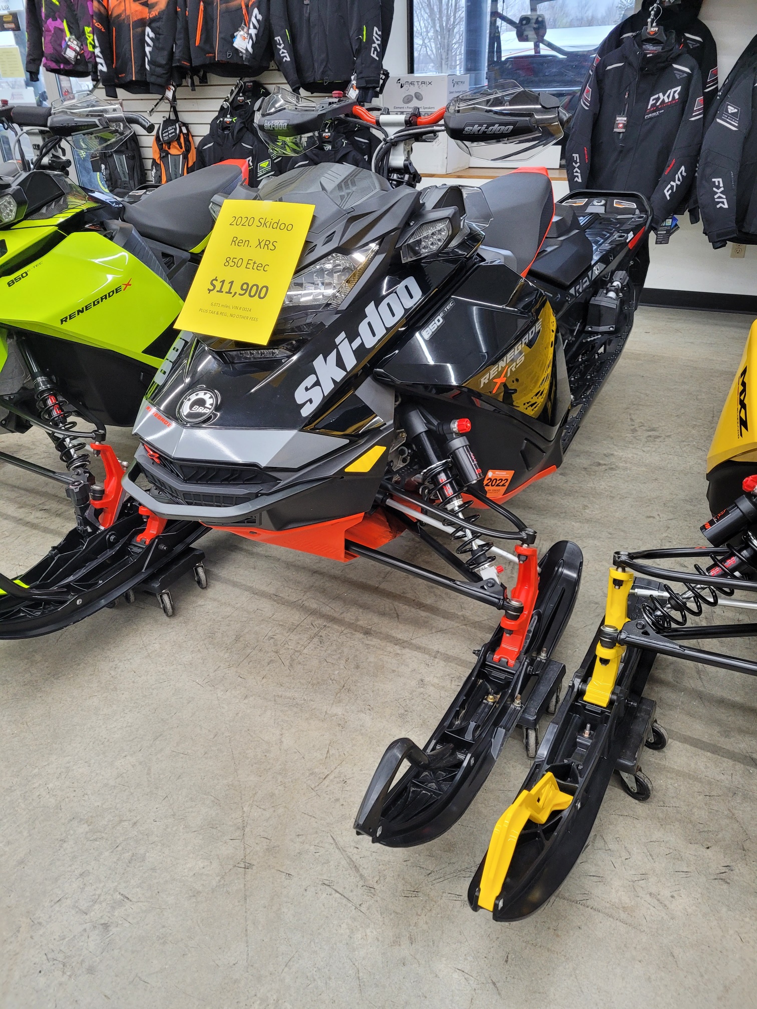 2020 Renegade X-RS 850 Black Renegade X-RS 850 Black  - Click for larger photo