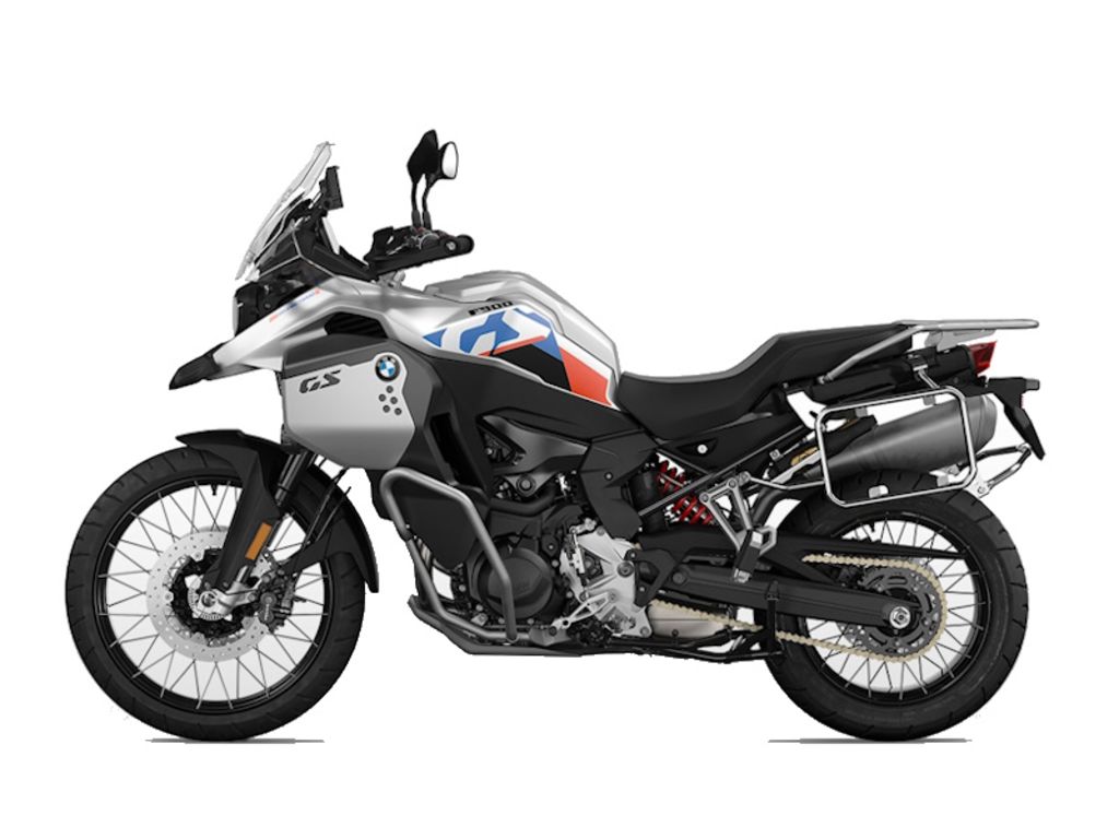 2024 F 900 GS Adventure White Aluminum Metal   24-095 - Click for larger photo