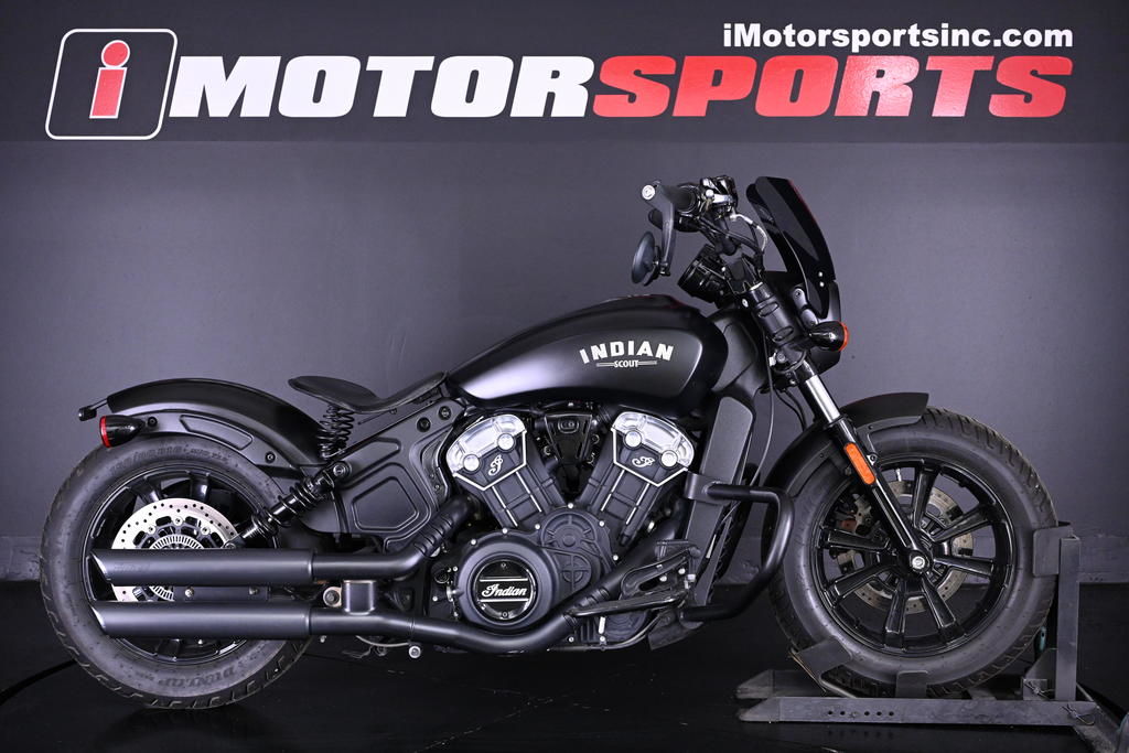 2021 Scout Bobber ABS Thunder Black Smoke  A9947 - Click for larger photo