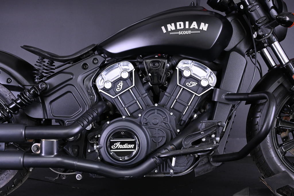 2021 Scout Bobber ABS Thunder Black Smoke  A9947 - Click for larger photo