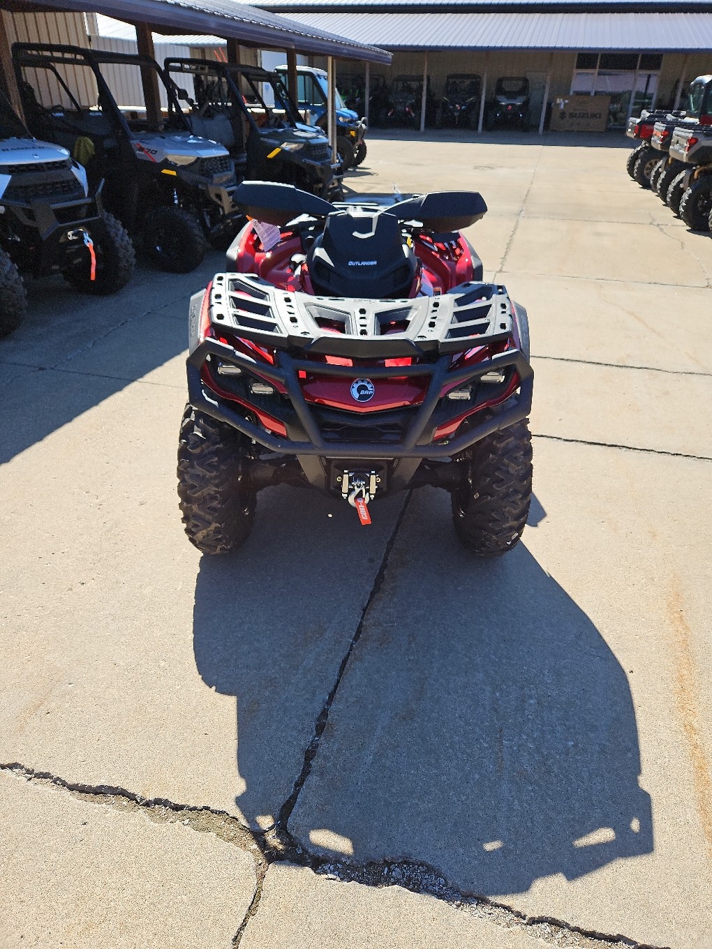 2024 Outlander XT 850 Satin/Red Outlander XT 850 Satin/Red 000625 - Click for larger photo