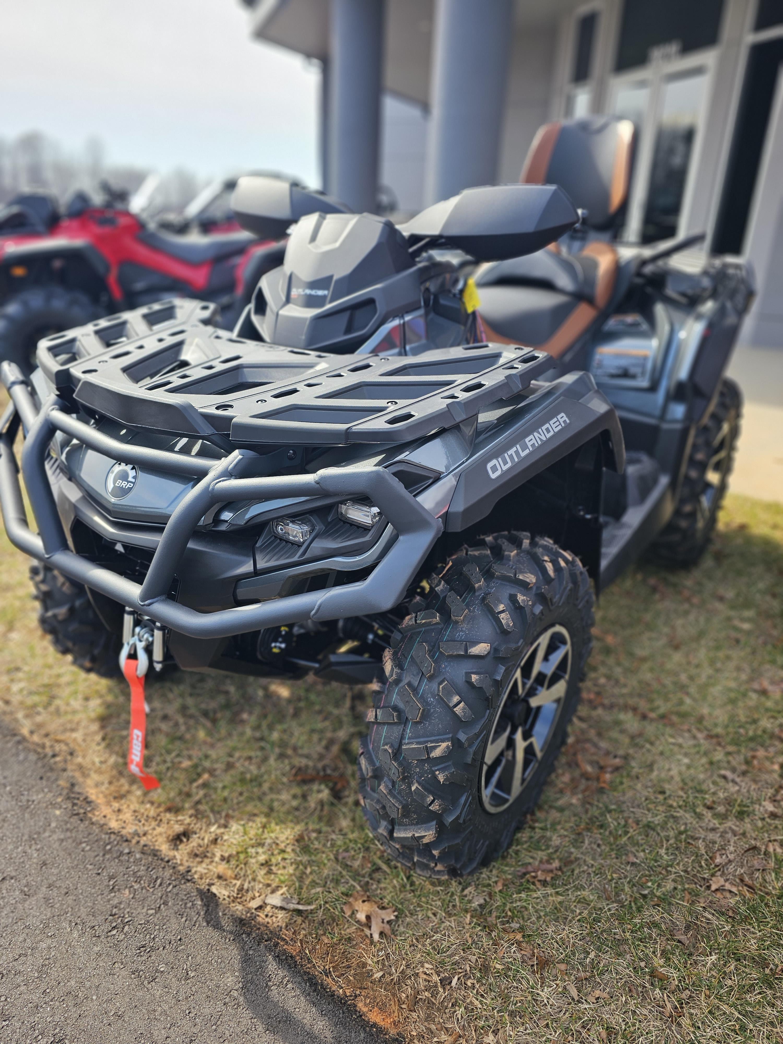2024 Outlander Max Limited 1000R Gray Outlander Max Limited 1000R Gray ATV-00601 - Click for larger photo