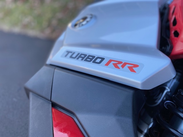 2024 Maverick X3 X RS Turbo RR Red&Silver/Blu Maverick X3 X RS Turbo RR Red&Silver/Blu SSV-01108 - Click for larger photo