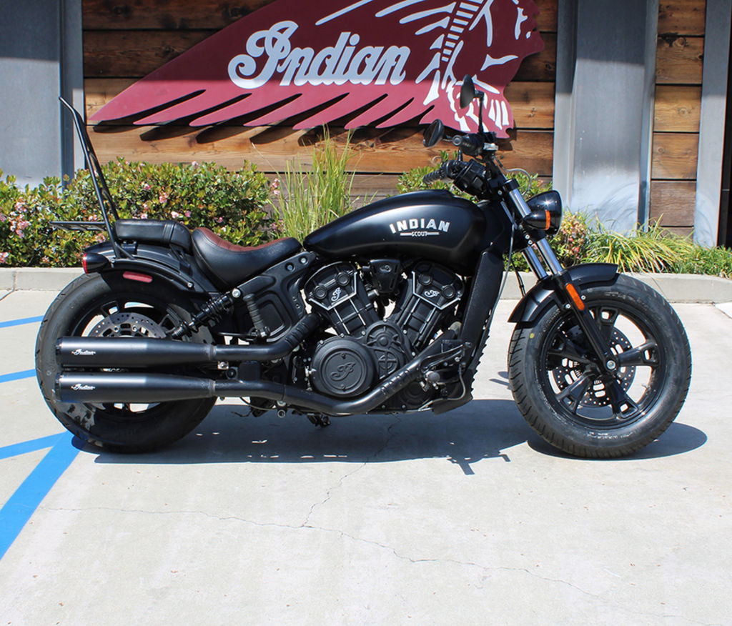 2021 Scout Bobber Sixty ABS Thunder Black  U21-168316 - Click for larger photo
