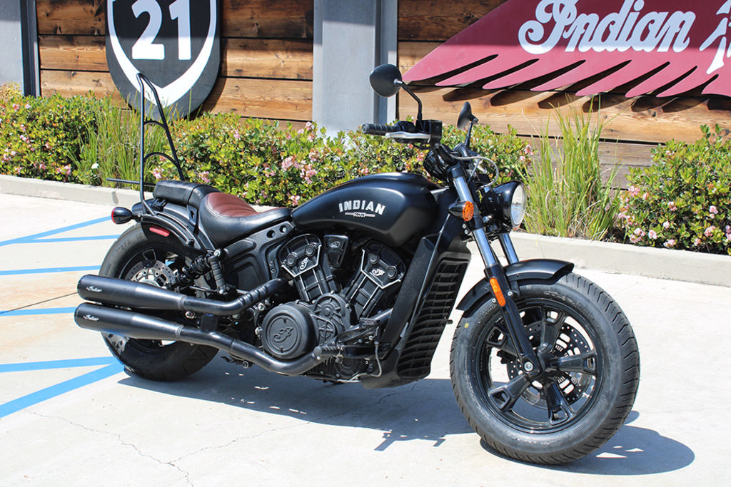 2021 Scout Bobber Sixty ABS Thunder Black  U21-168316 - Click for larger photo