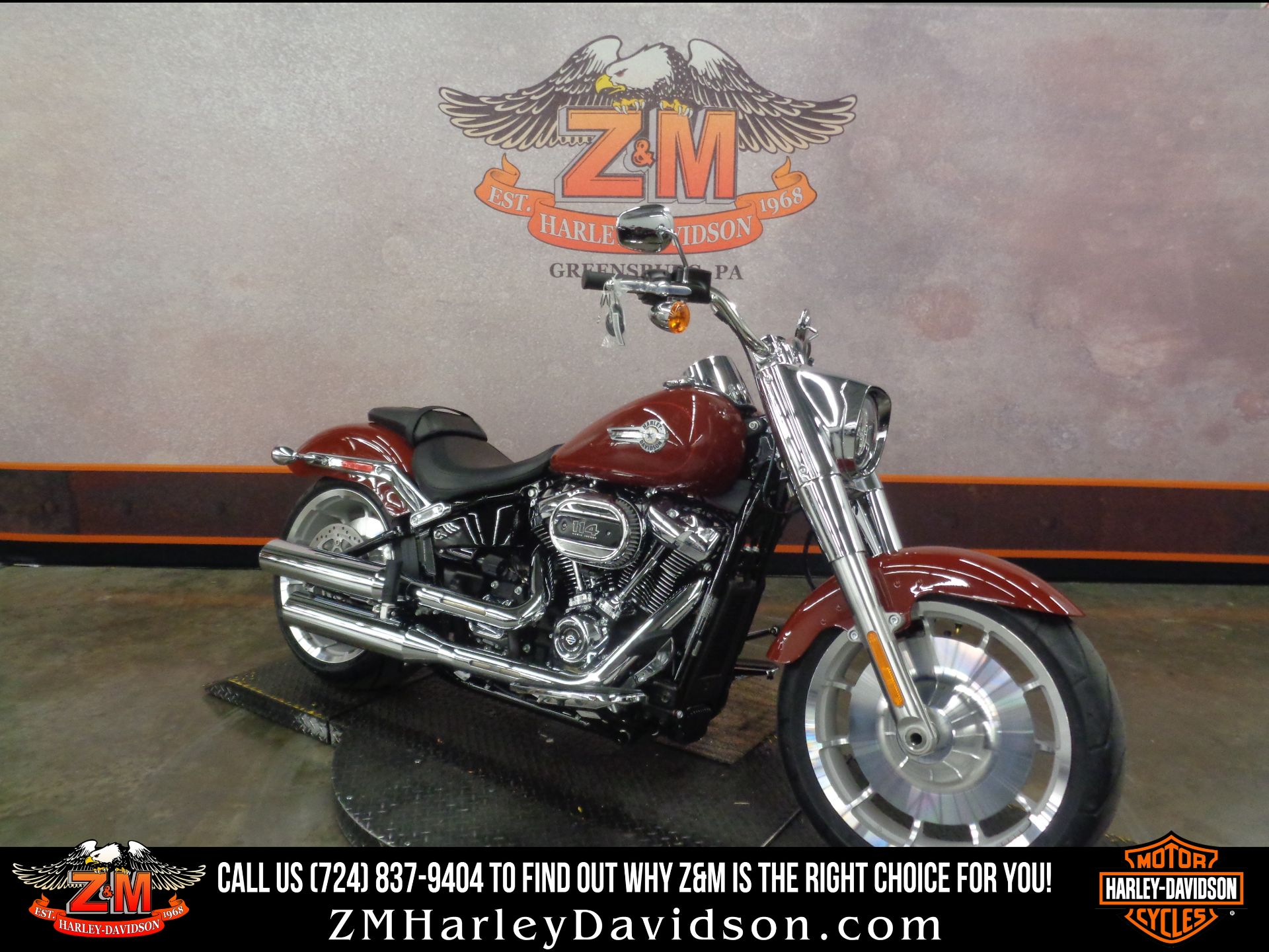 2024 Fat Boy&#174; 114 Fat Boy&#174; 114 035750 - Click for larger photo