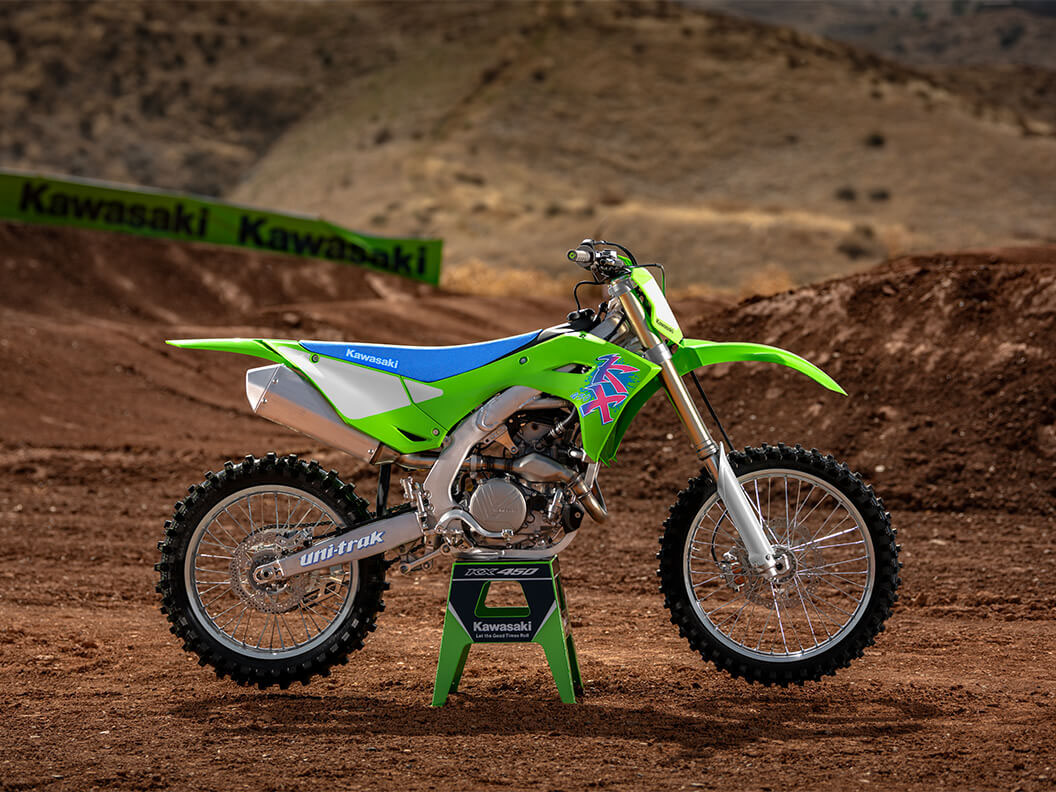 2024 KX 450 50th Anniversary Edition KX 450 50th Anniversary Edition KAW004130 - Click for larger photo