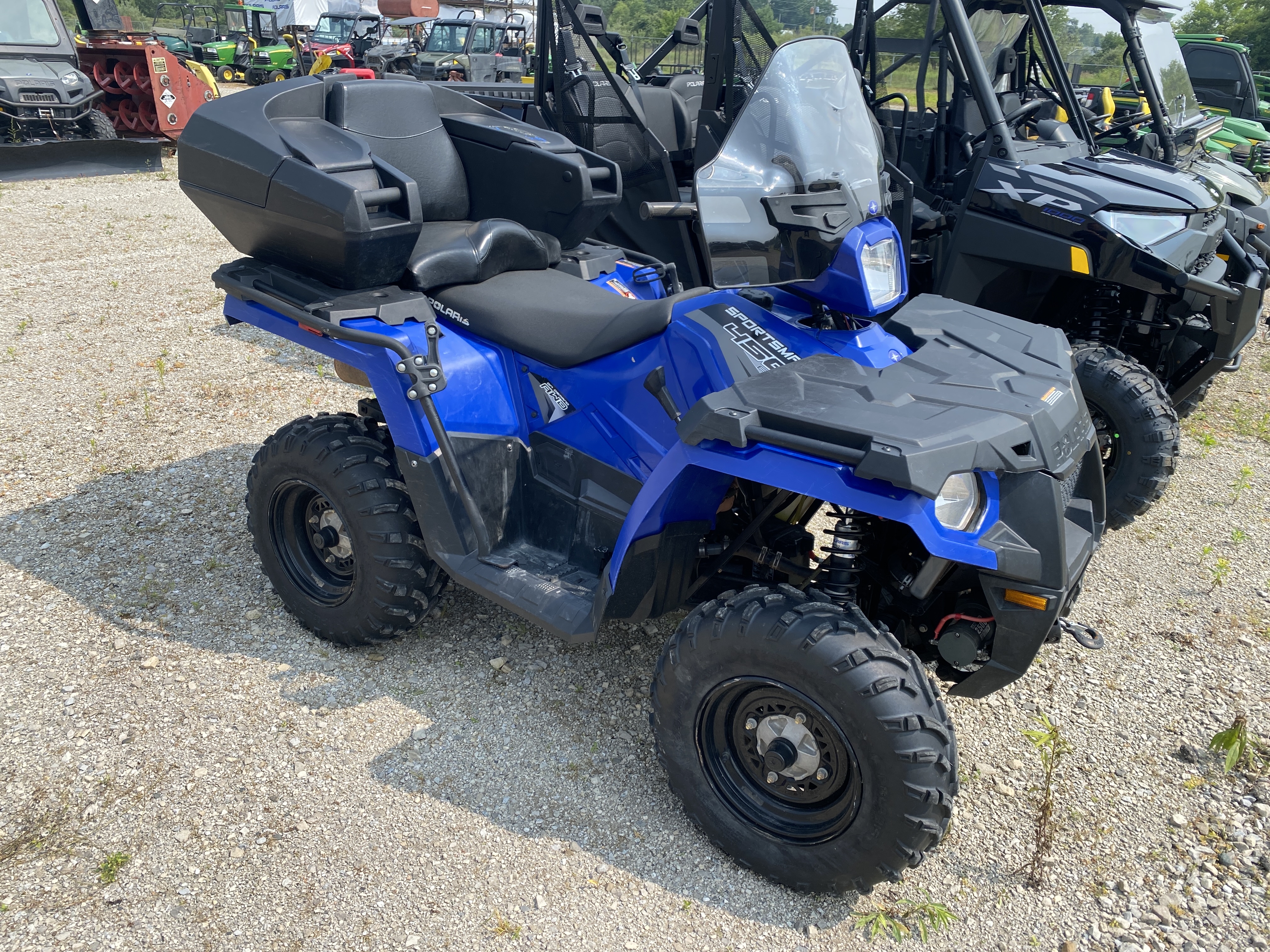 2020 Sportsman® 450 H.O. Sonic Blue Sportsman® 450 H.O. Sonic Blue  - Click for larger photo