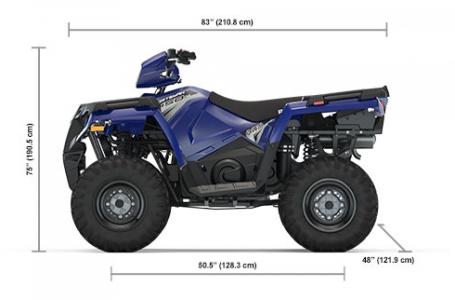 2020 Sportsman® 450 H.O. Sonic Blue Sportsman® 450 H.O. Sonic Blue  - Click for larger photo