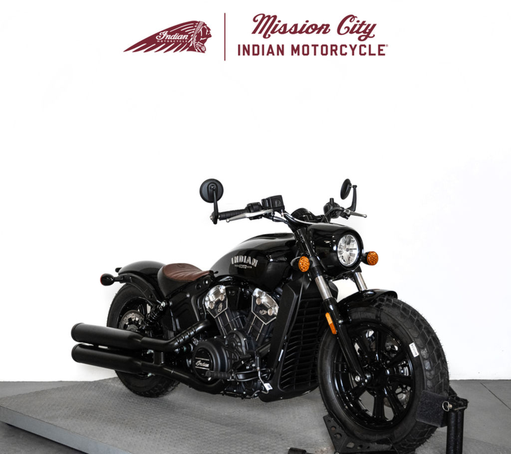 2024 Scout Bobber ABS Black Metallic  IND198646 - Click for larger photo