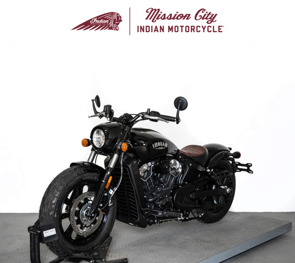 2024 Scout Bobber ABS Black Metallic  IND198646 - Click for larger photo