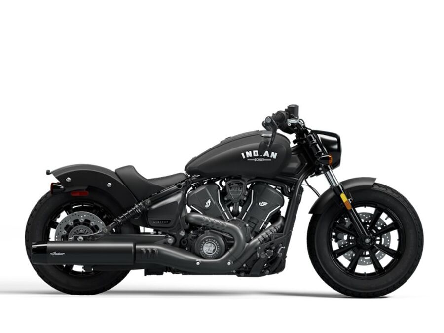2025 Scout Bobber Limited +Tech Black Smoke  15438051 - Click for larger photo