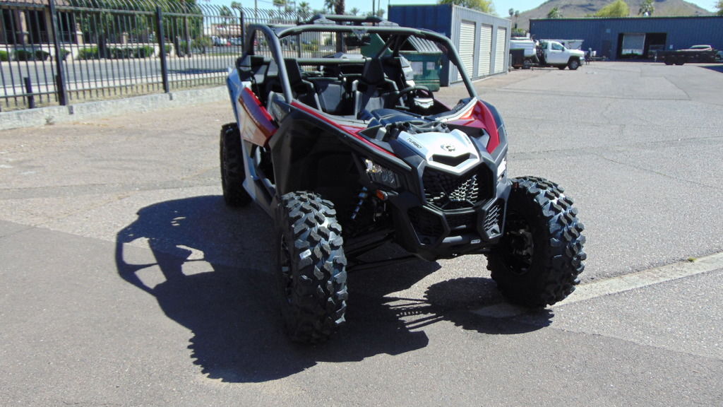 2024 Maverick X3 DS Turbo Fiery Red & Hyper S  CA001077 - Click for larger photo
