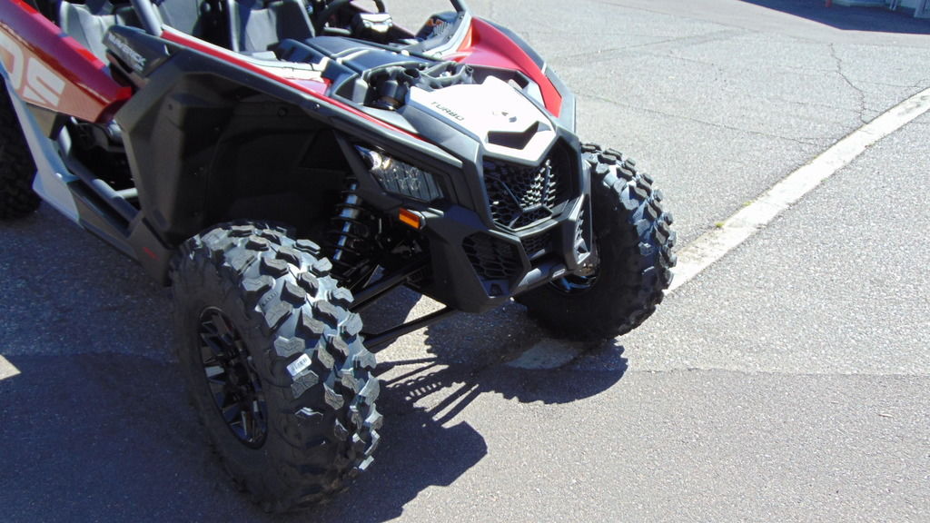 2024 Maverick X3 DS Turbo Fiery Red & Hyper S  CA001077 - Click for larger photo