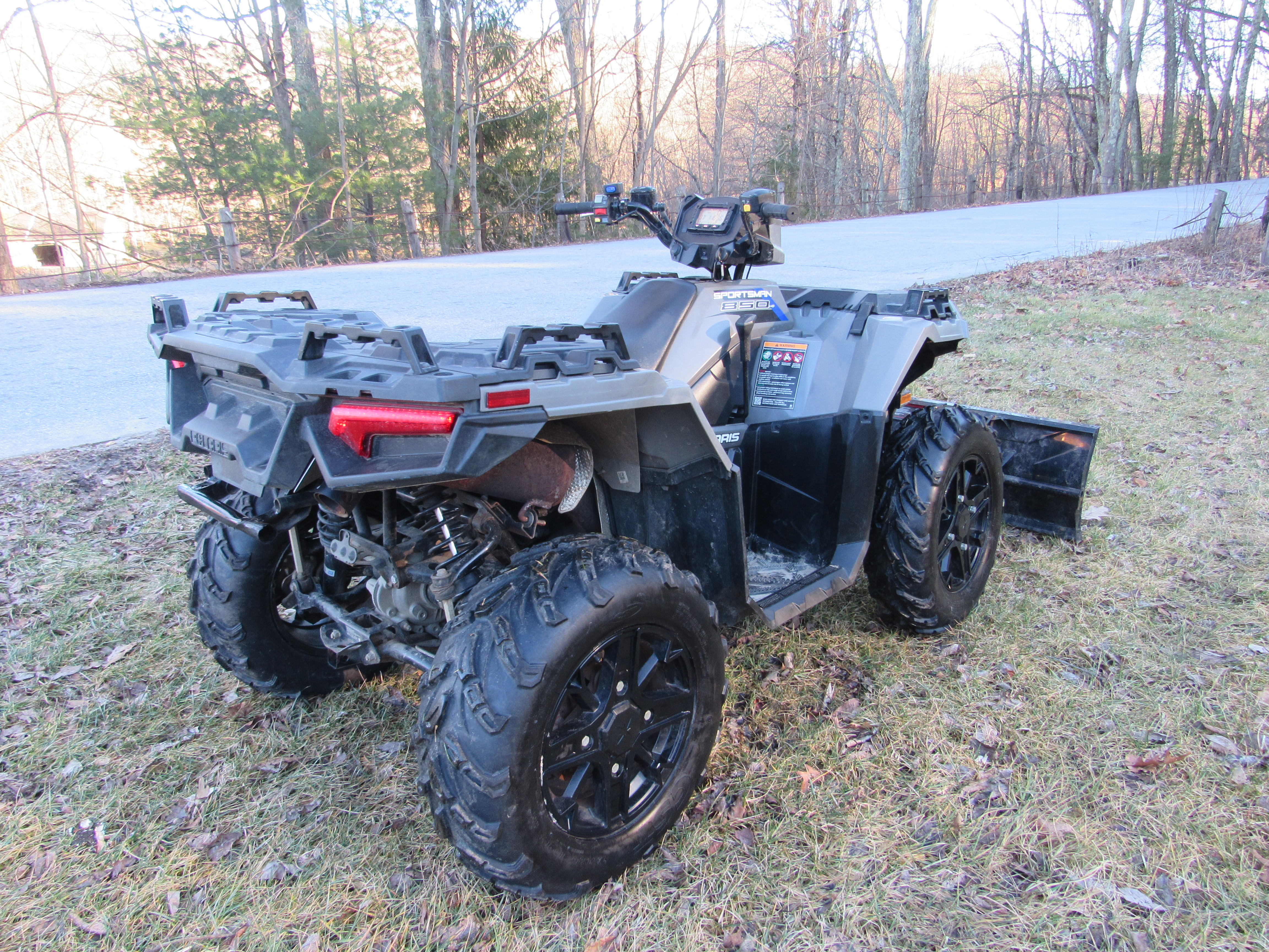 2019 SPORTSMAN 850 WITH PLOW AND WINCH SPORTSMAN 850 WITH PLOW AND WINCH 5708 - Click for larger photo