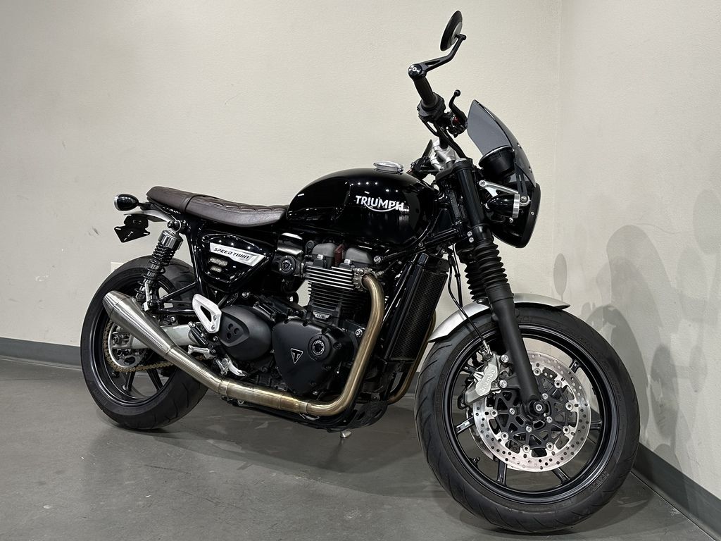 2020 Speed Twin 1200 Jet Black  UTM969525R - Click for larger photo