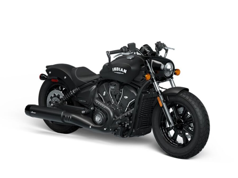 2025 Scout Bobber Limited +Tech Black Smoke  msN25SBF76 - Click for larger photo