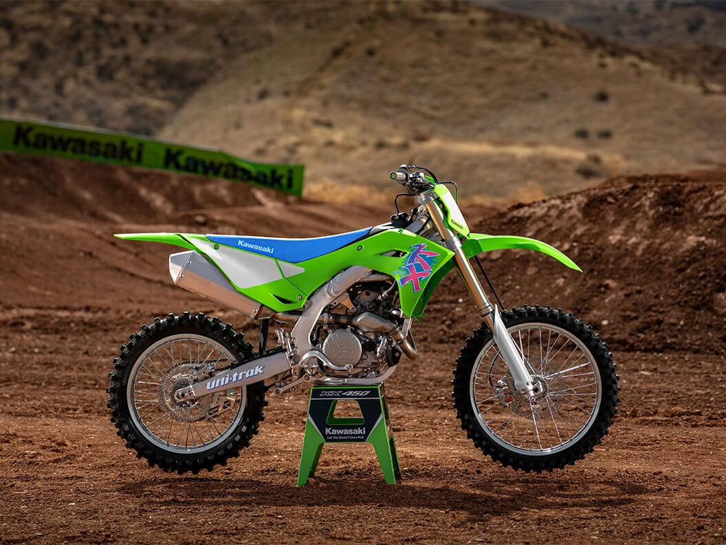 2024 KX 450 50th Anniversary Edition KX 450 50th Anniversary Edition KAW003498 - Click for larger photo